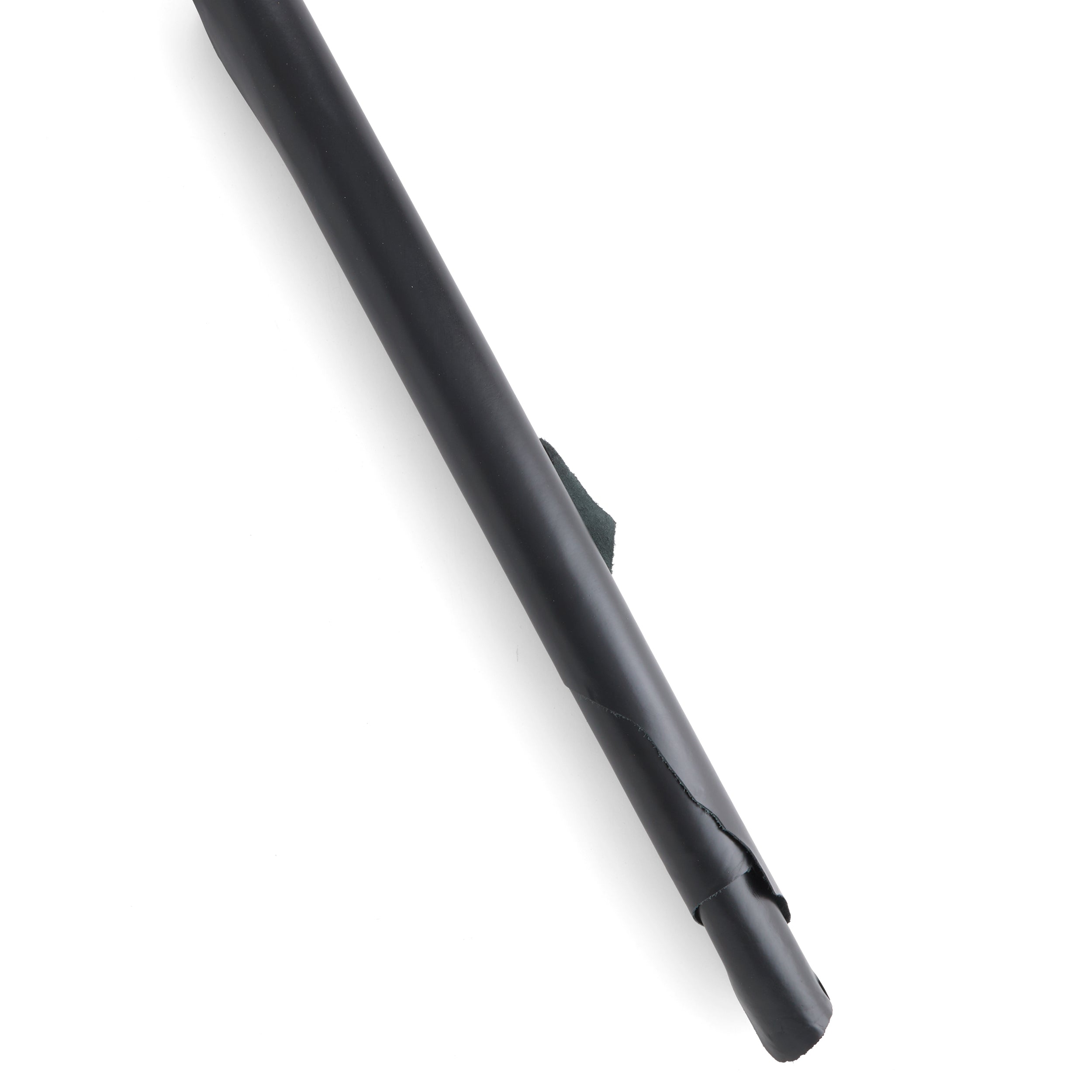 Tandy Leather double épaule cuir lisse noir 3-5 oz finition chromée