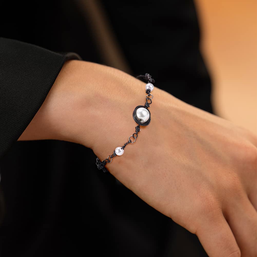 BENECREAT fil aluminium noir 6 calibres 45m bijoux