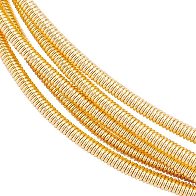 BENECREAT cannetille or 1,6 mm 1 m broderie perles