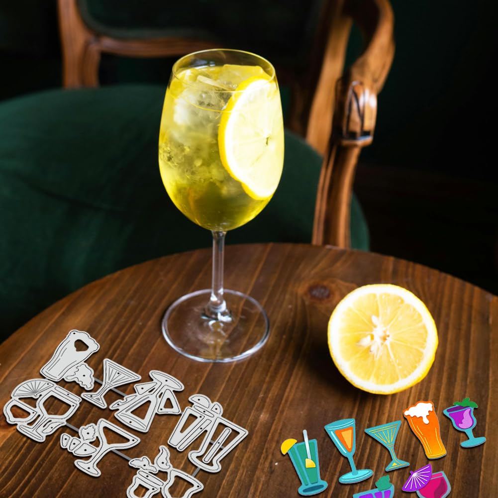 BENECREAT matrice de découpe cocktails verres 10x6cm