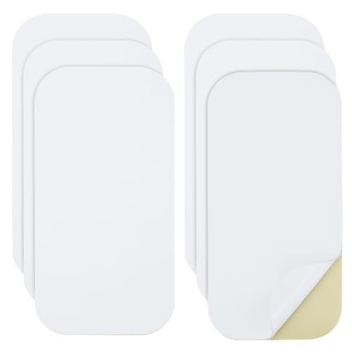 BENECREAT Feuilles Mousse EVA 12 pcs Blanc Adhésif