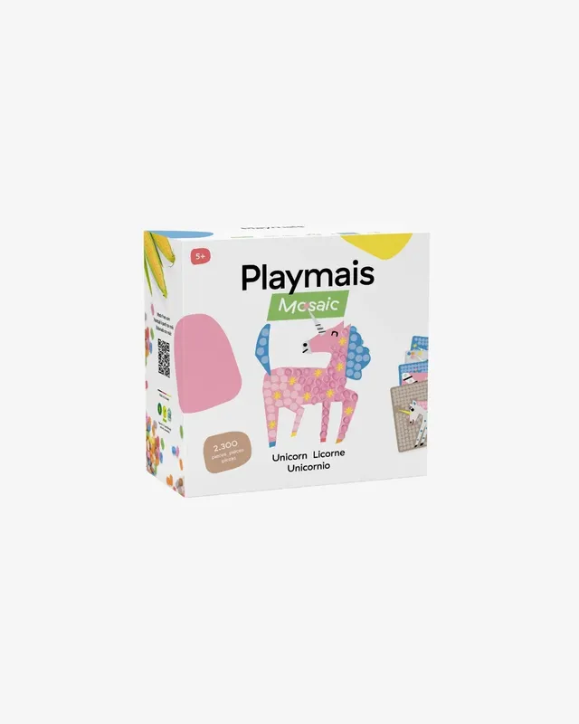 Playmaïs Mosaic Unicorn kit licorne 2300 flocons