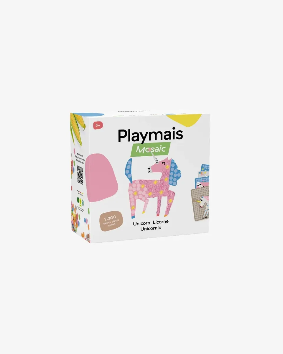 Playmaïs Mosaic Unicorn kit licorne 2300 flocons
