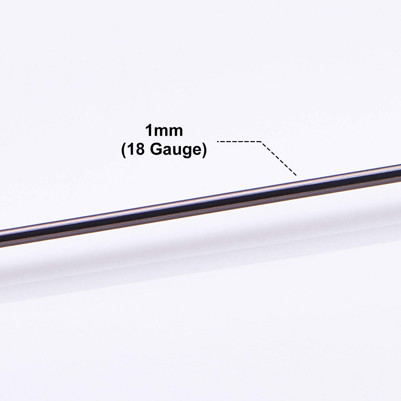 BENECREAT Fil Cuivre Bijoux 1mm Bronze 30m Anti-Ternissement