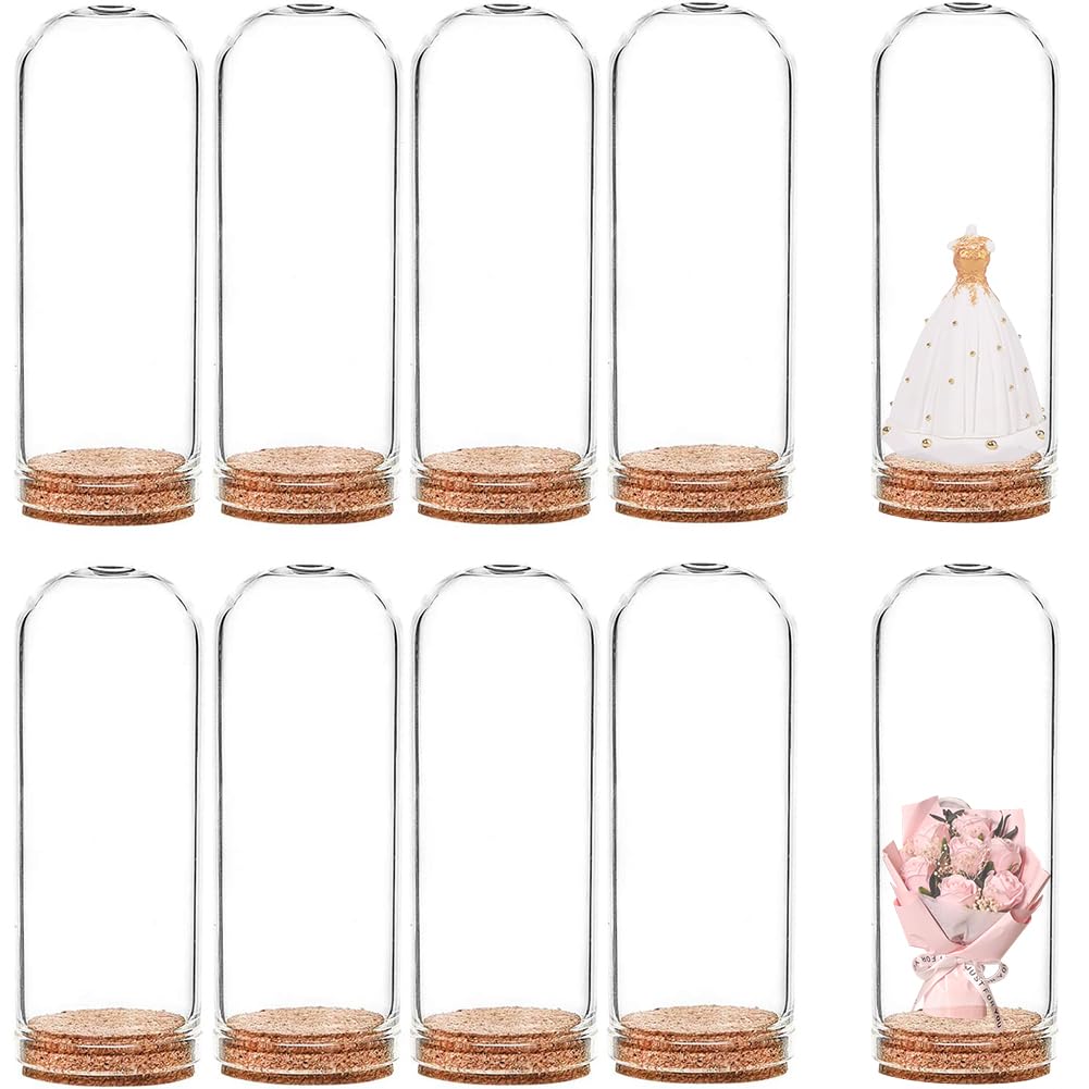 BENECREAT Bocaux Verre 15ml Bouchon Liège 32 Pièces Rond