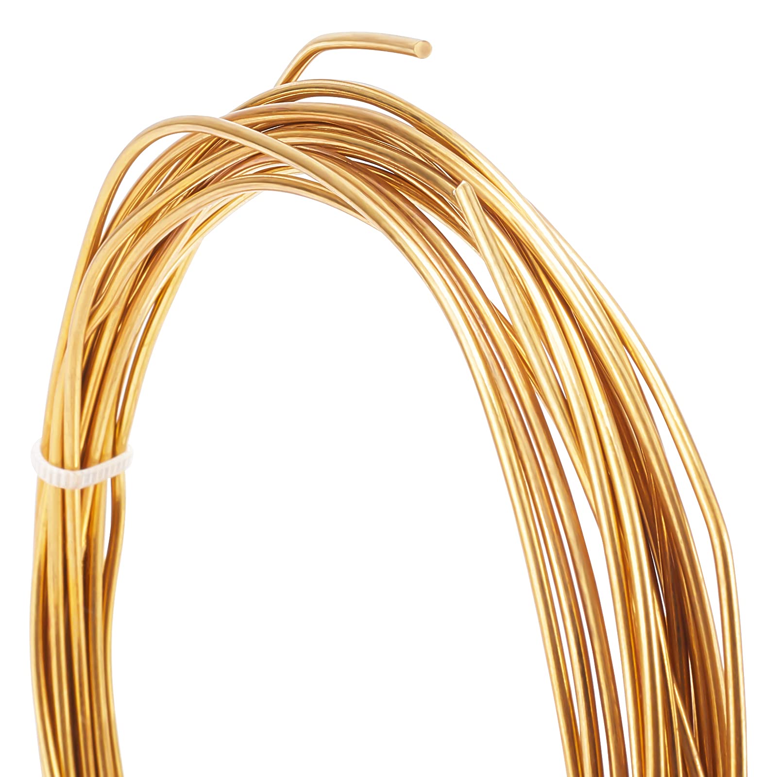 BENECREAT fil cuivre doré 1,6 mm 5 m bijoux