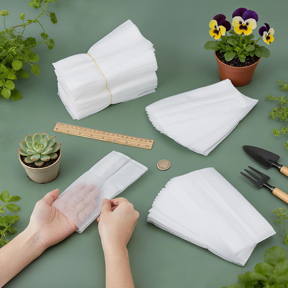 BENECREAT Sachets Pépinière Non Tissé 200x95 mm x300