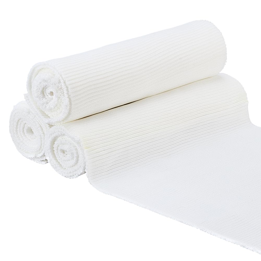 BENECREAT Tissu Côtes Élastique Bleu Foncé 2,74m Lot 3