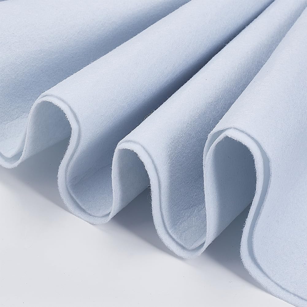 BENECREAT rouleau feutre blanc 3m x 40cm épais 1mm