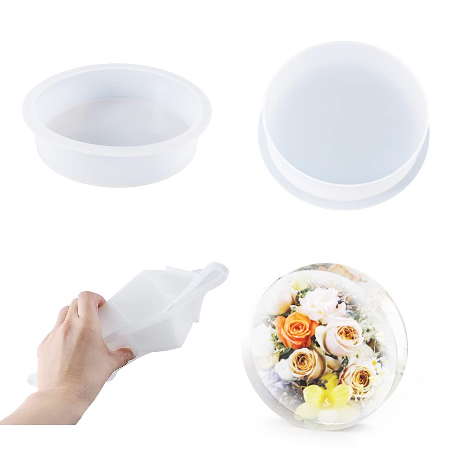 Cayway Style 3 Moule Résine Tour Silicone 20 cm