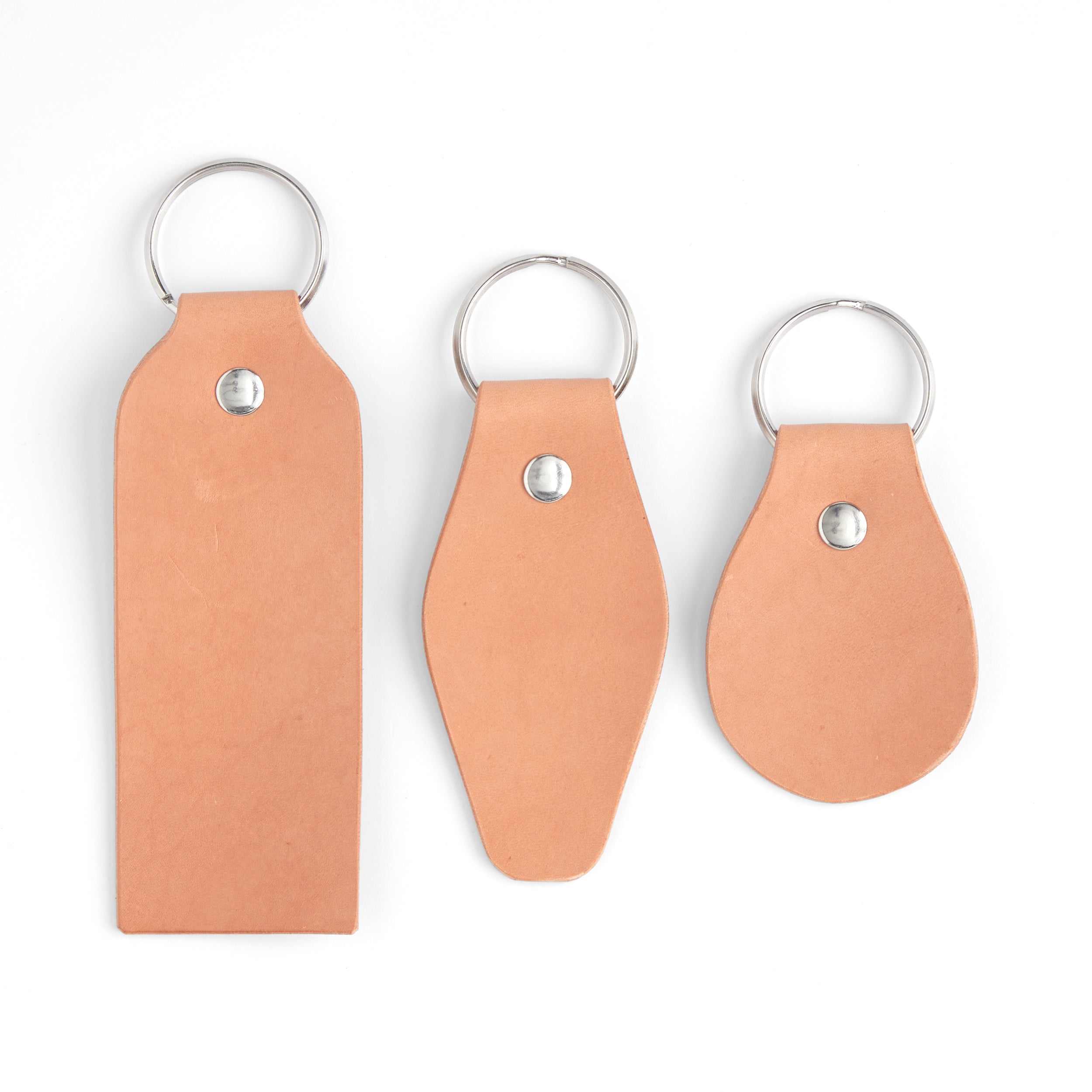 Tandy Leather Gabarits porte-clés acrylique lot 3 formes