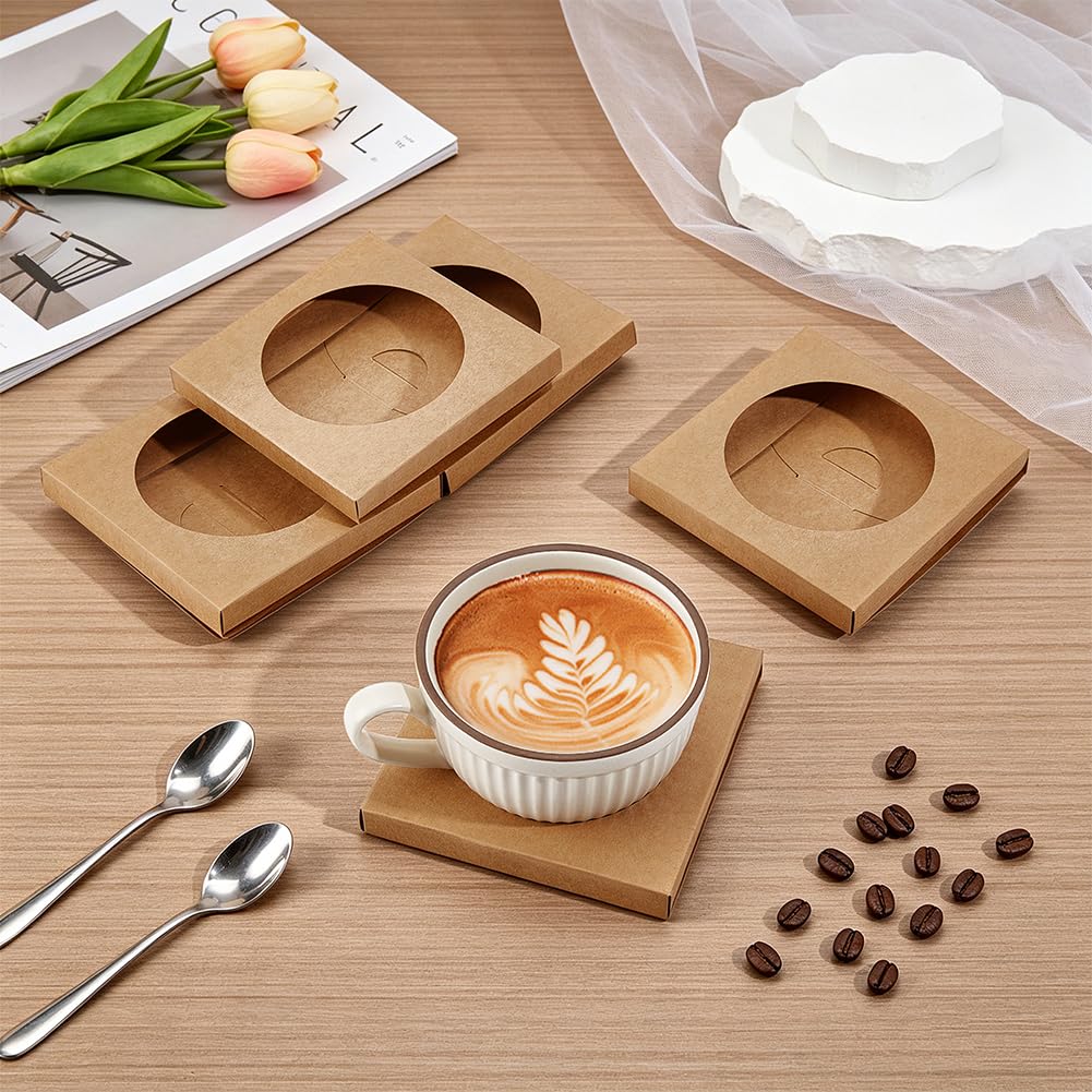 BENECREAT Boîte Cadeau Fenêtre 115x115mm Savon
