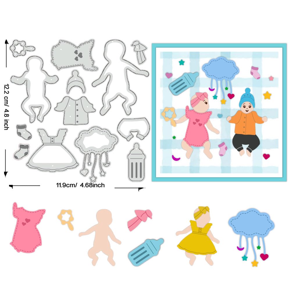 BENECREAT Bébé Vêtements matrice découpe acier