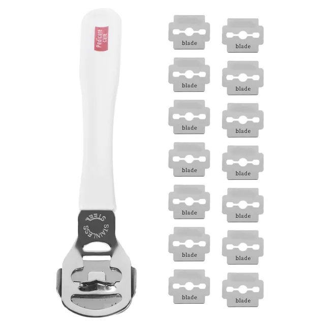 Rosenice rasoir pédicure inox 20 lames callosités