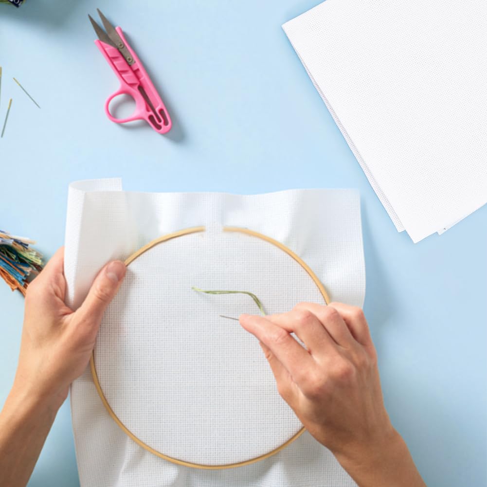 BENECREAT Toile Aïda coton 18CT broderie 100x50cm