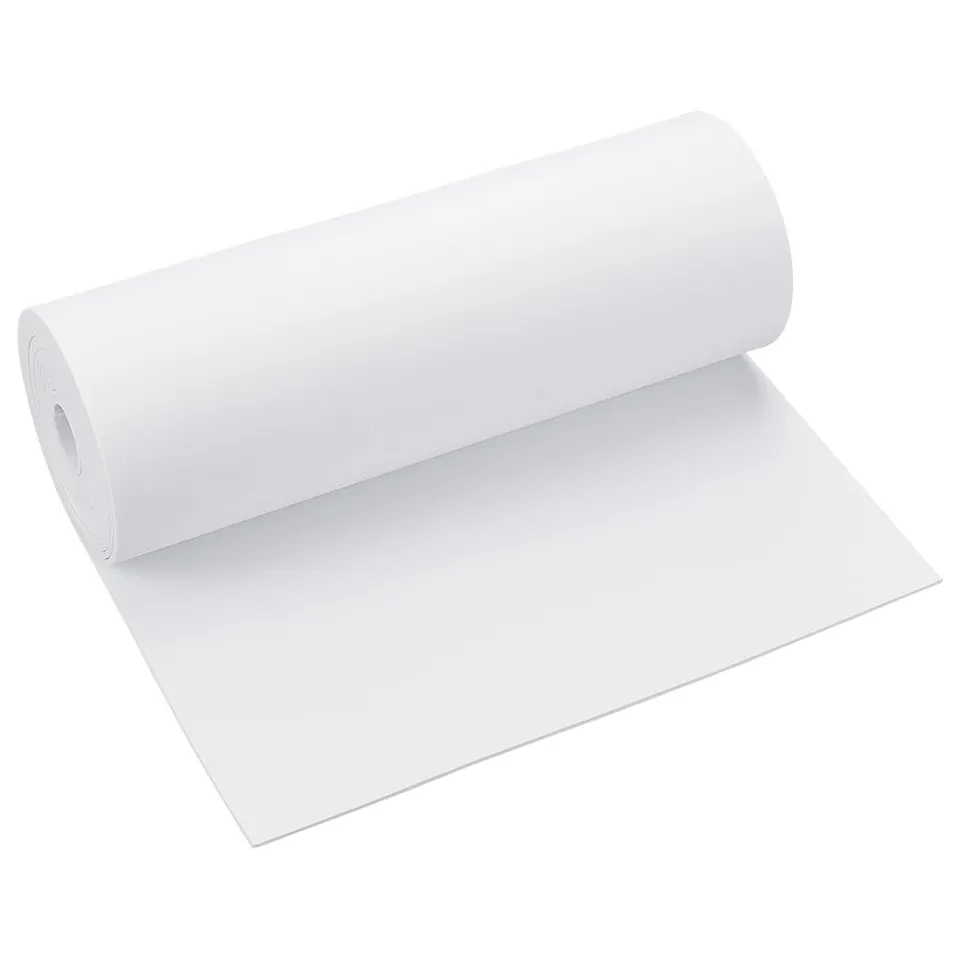 BENECREAT Rouleau Mousse EVA Blanche 3m 30cm 3mm Lisse