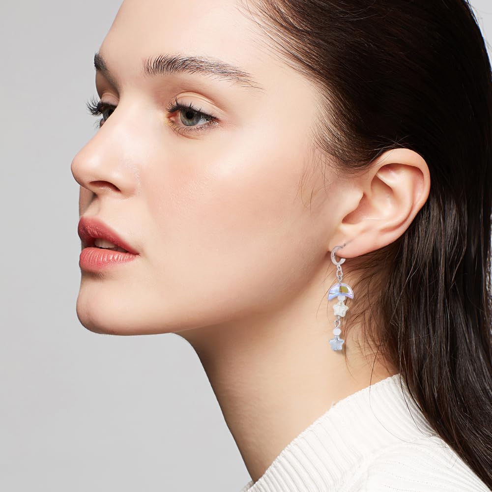 BENECREAT Clous Boucles d'Oreilles tiges laiton doré argent x16