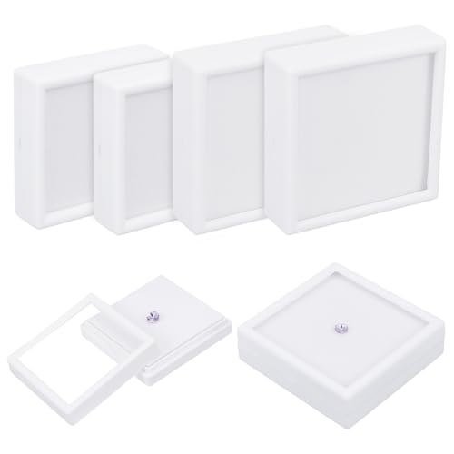 BENECREAT vitrine boîte à bijoux acrylique lot de 6