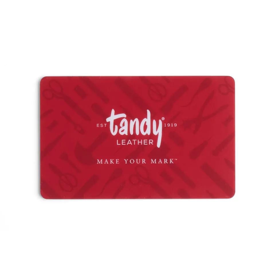 Tandy Leather carte cadeau numérique cadeau cuir