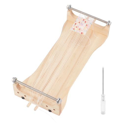 BENECREAT Kit métier à tisser perles bois 27,4cm