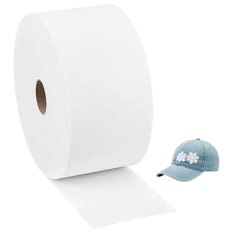 BENECREAT stabilisateur broderie blanc 91,44m x 9,5cm
