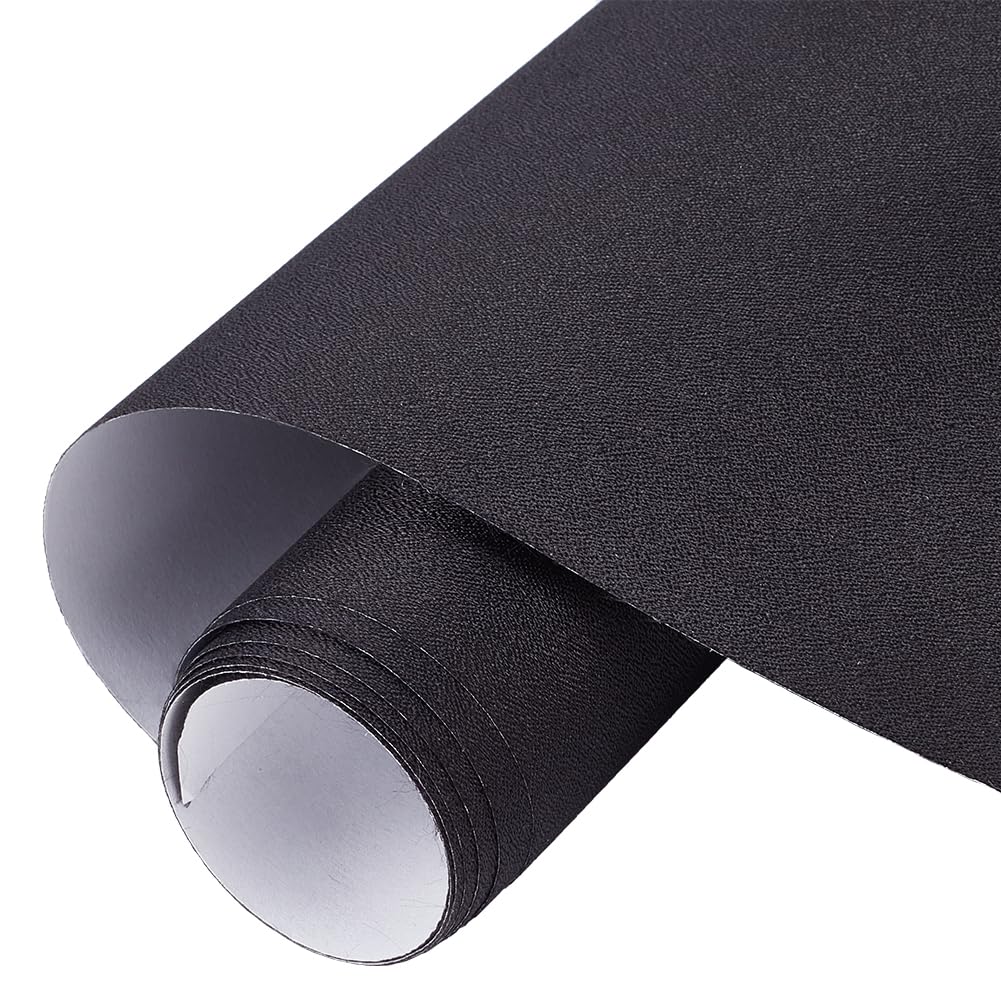 BENECREAT Toile de Reliure Noire 1,2 m x 40 cm Nylon