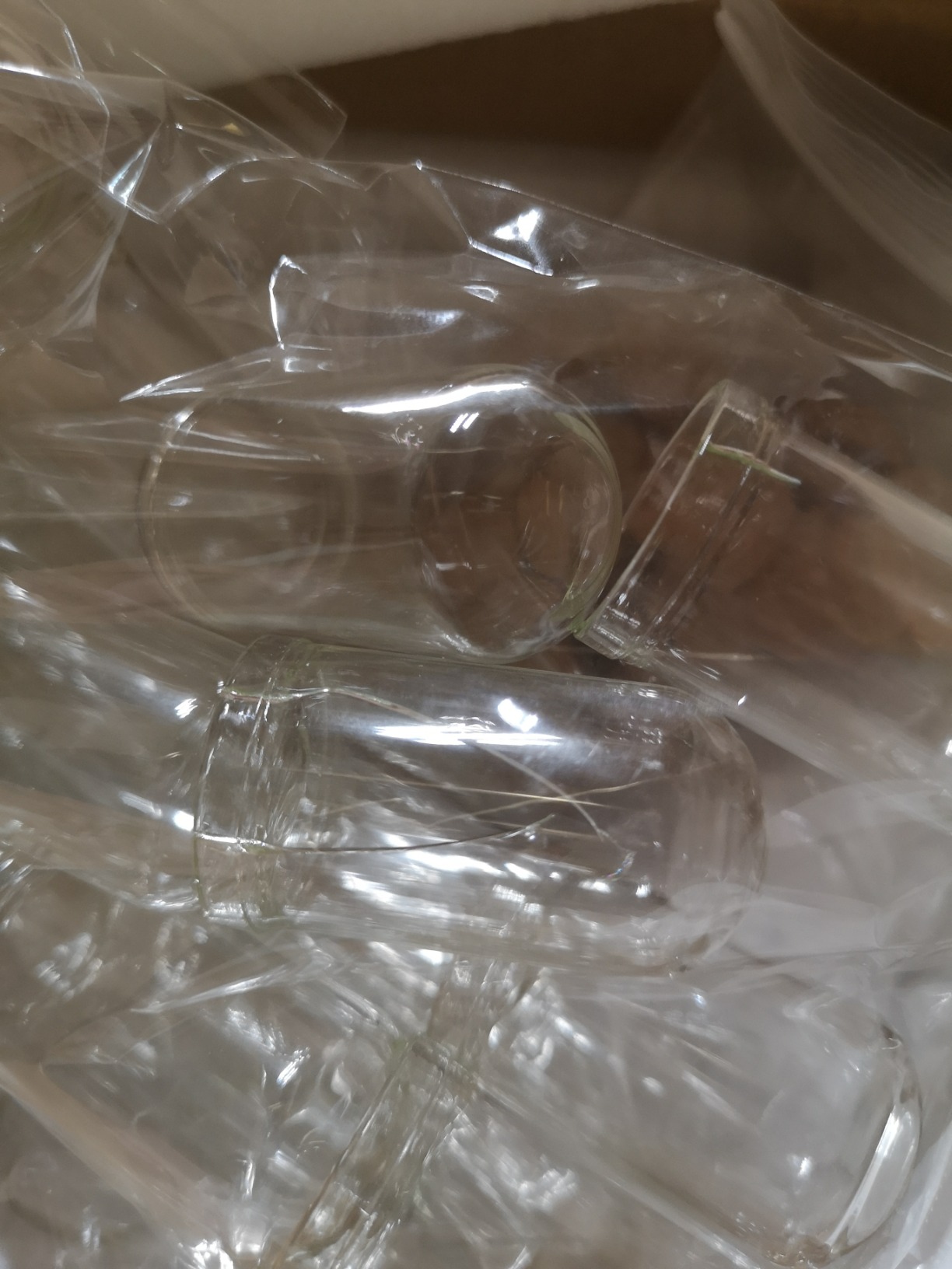 BENECREAT Bocaux Verre 15ml Bouchon Liège 32 Pièces Rond