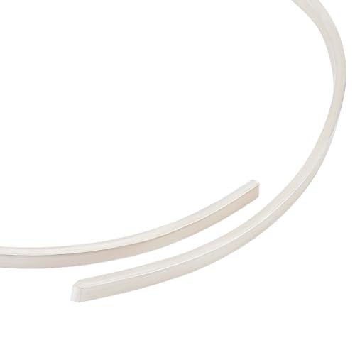 BENECREAT fil plat argent sterling 200x2x1 mm + chiffon