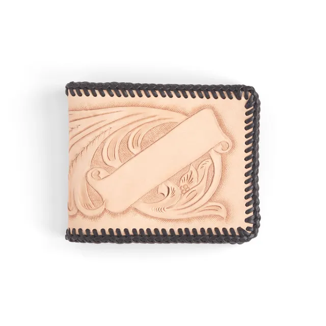 Tandy Leather Premier kit portefeuille cuir à coudre naturel