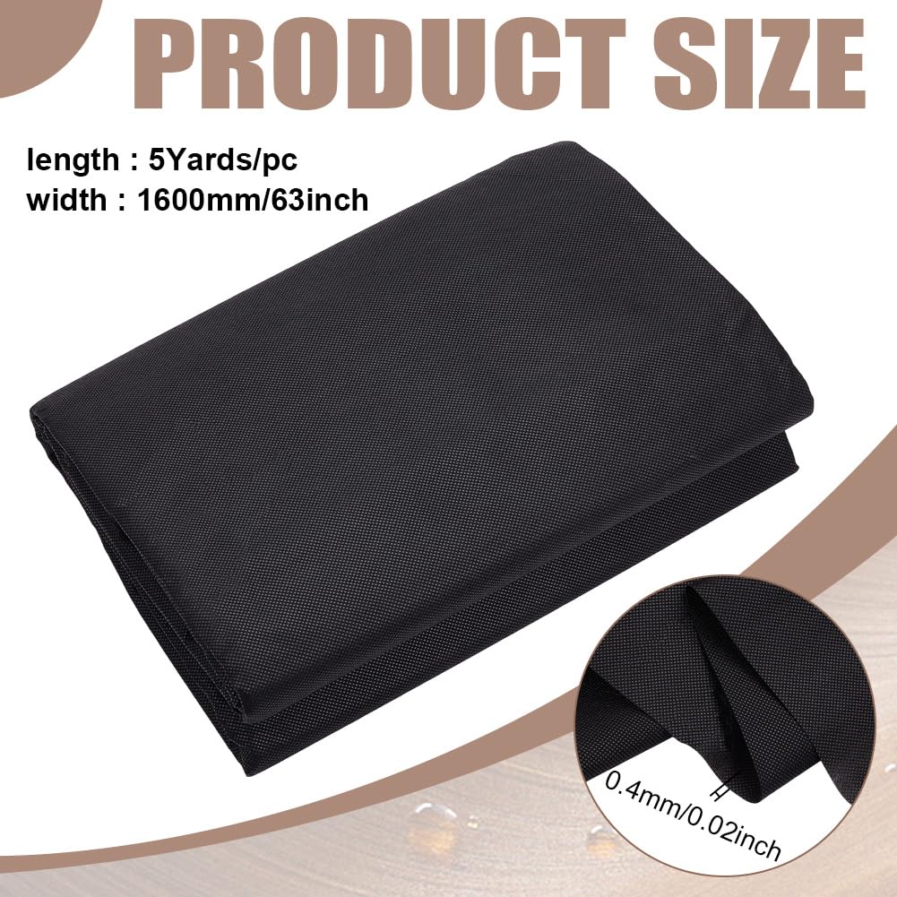 BENECREAT tissu anti-poussière noir 4,57x1,6 m