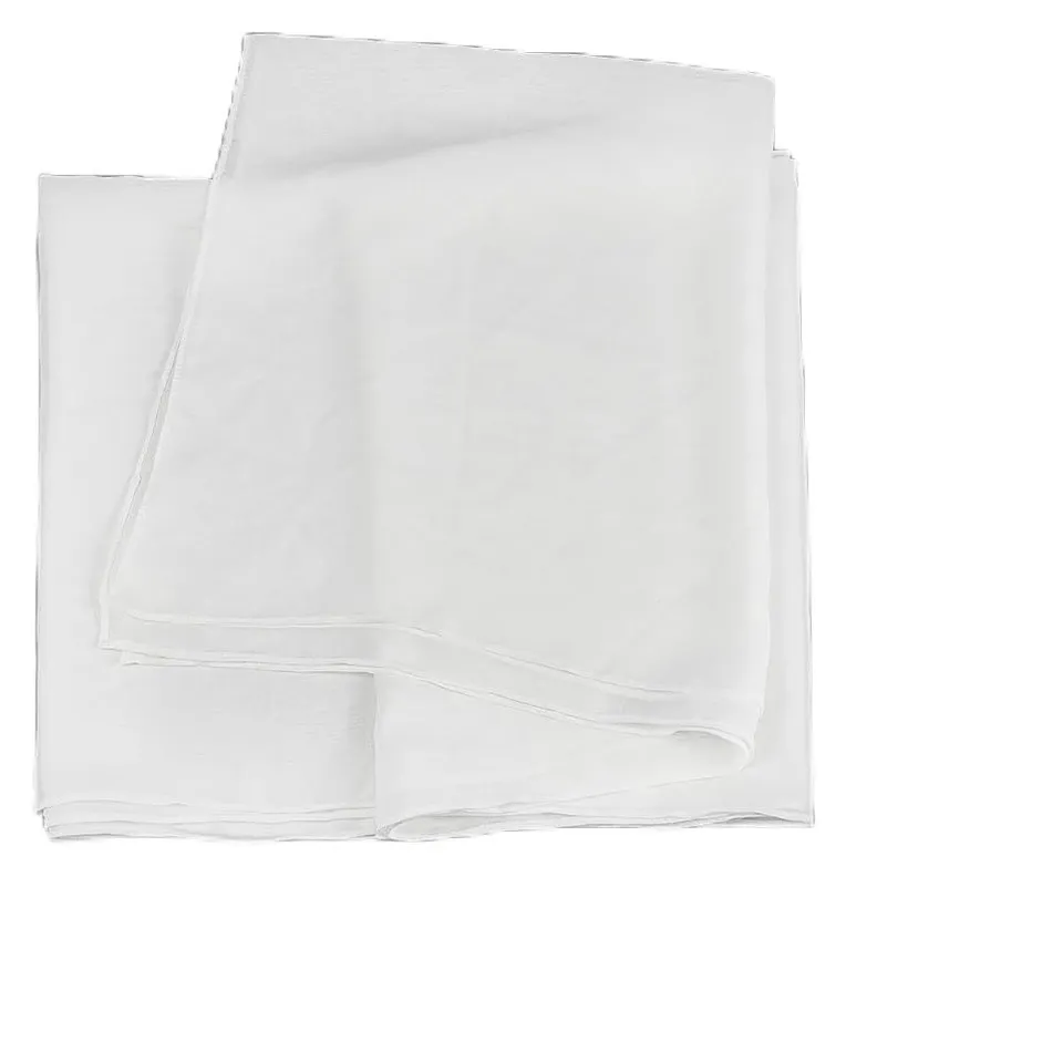 BENECREAT châle mariage étole blanche 300x70cm polyester