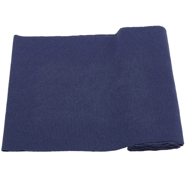 BENECREAT 60x20 cm Bord-Côte Bleu de Prusse Élastique
