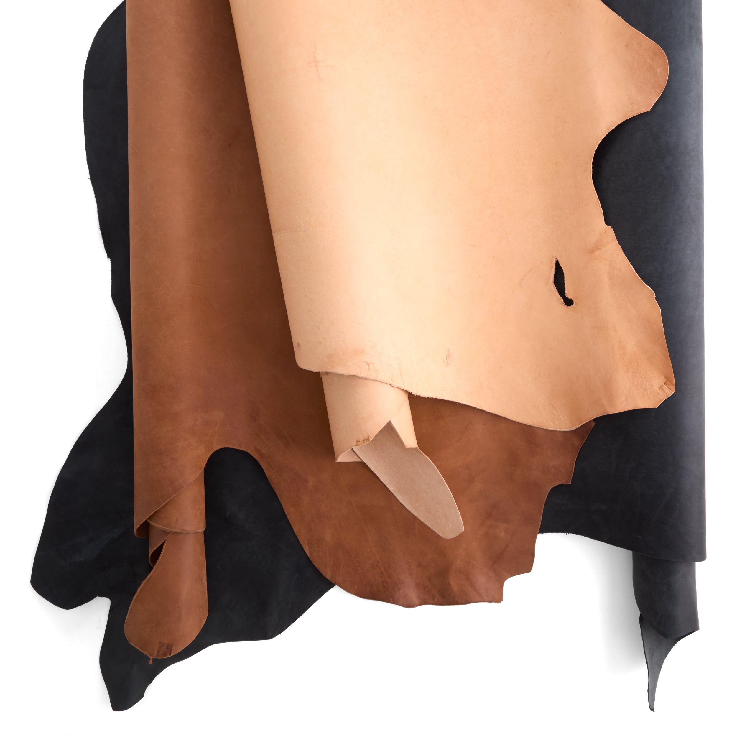 Tandy Leather Craftsman Select côté cuir naturel 3-5 oz