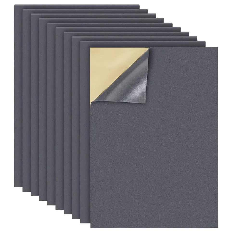 BENECREAT Rouleau Mousse EVA Gris 210x300 mm 2 mm