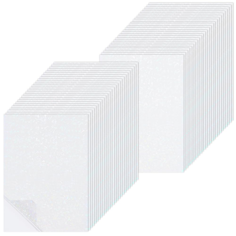 BENECREAT Feuilles Plastification Adhésives A4 Ciel Étoilé x50