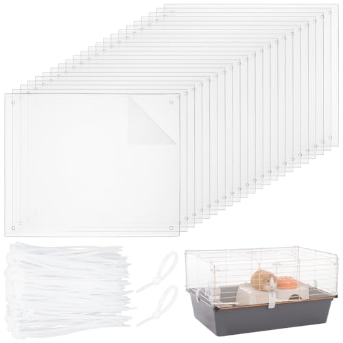 BENECREAT Protège-Bords Cage PVC Transparent 260x210mm Lot 24