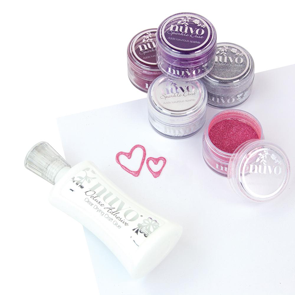 Nuvo Deluxe Adhesive colle PVA flacon 2oz transparent