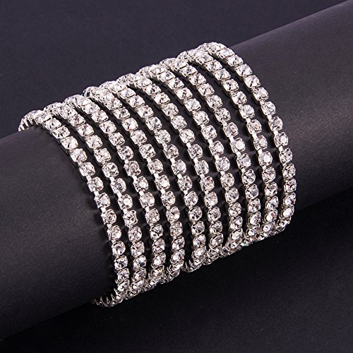 BENECREAT chaîne strass cristal 4mm 9,14m couture