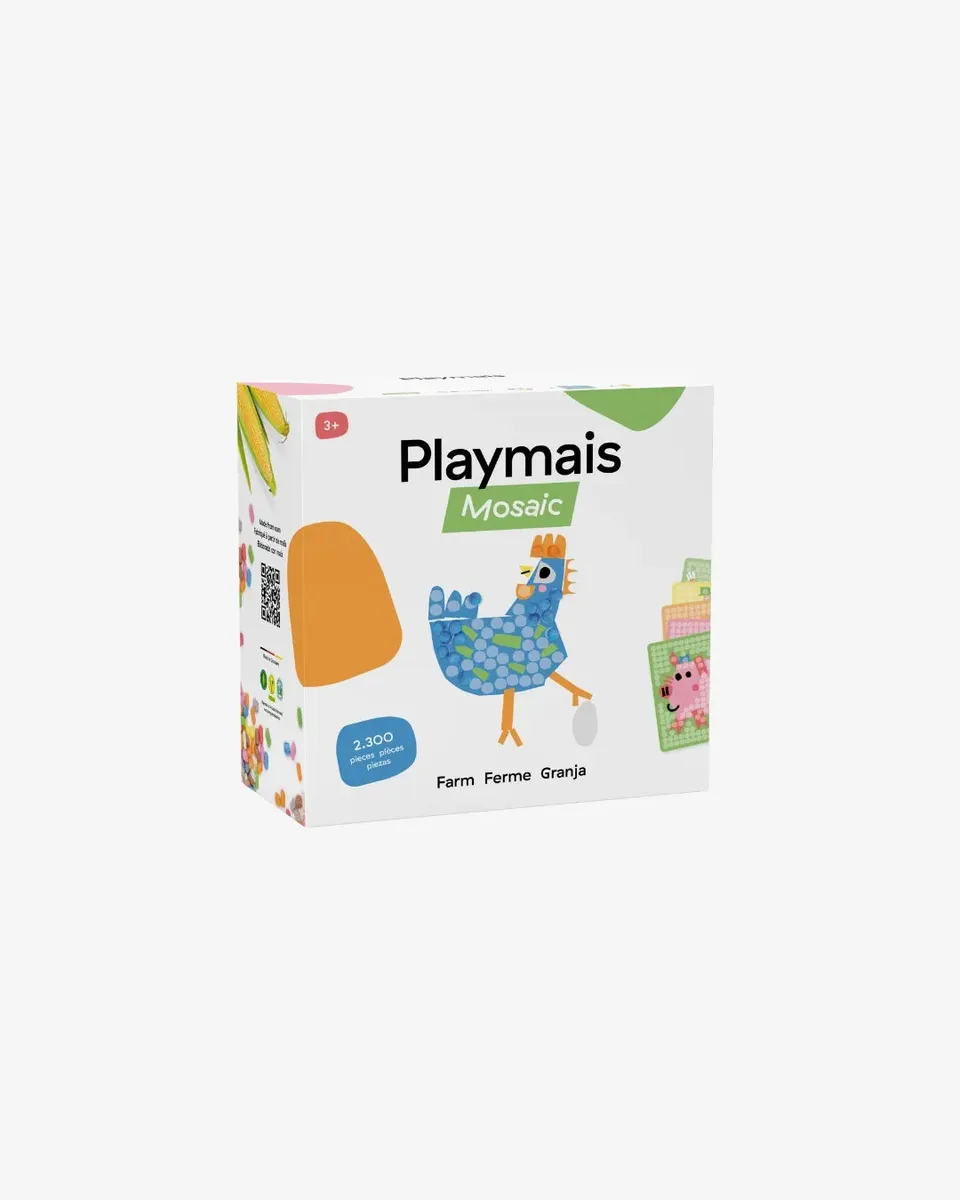 Playmaïs Mosaic Farm coffret 2300 pièces ferme