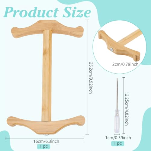 BENECREAT Niddy noddy bambou 25,2cm outil écheveau filage
