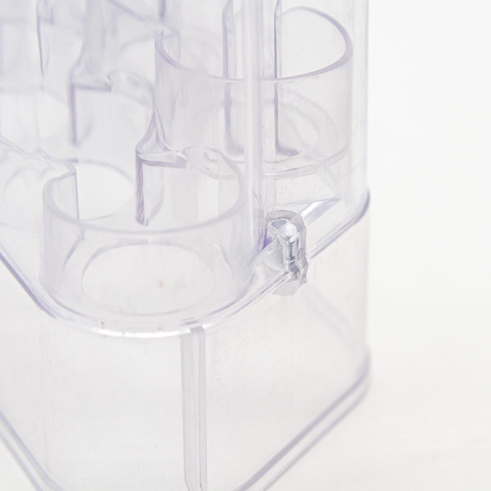 Nuvo Stackable Drop Storage Rangement Acrylique 15 Flacons