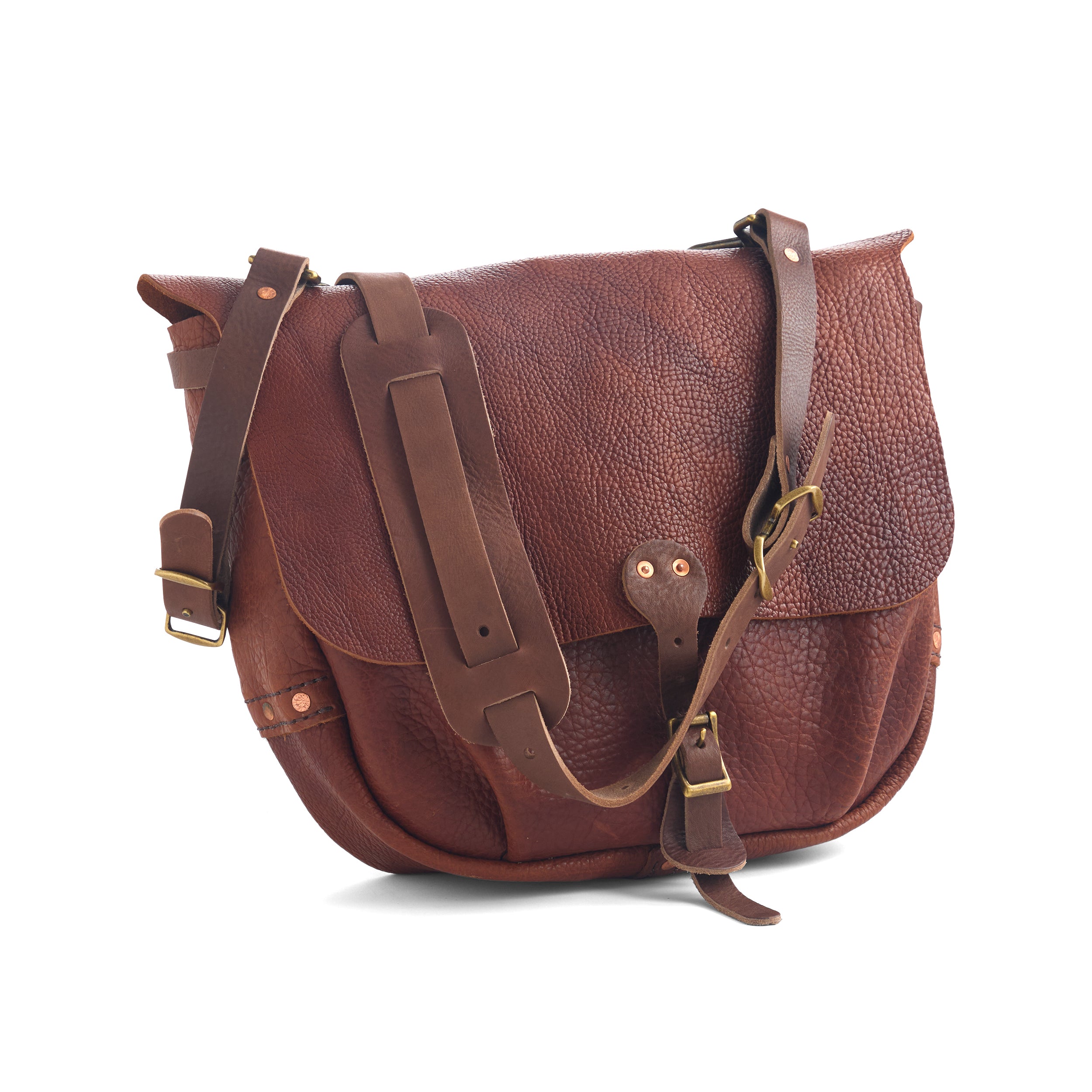 Tandy Leather Bison sac courrier kit marron