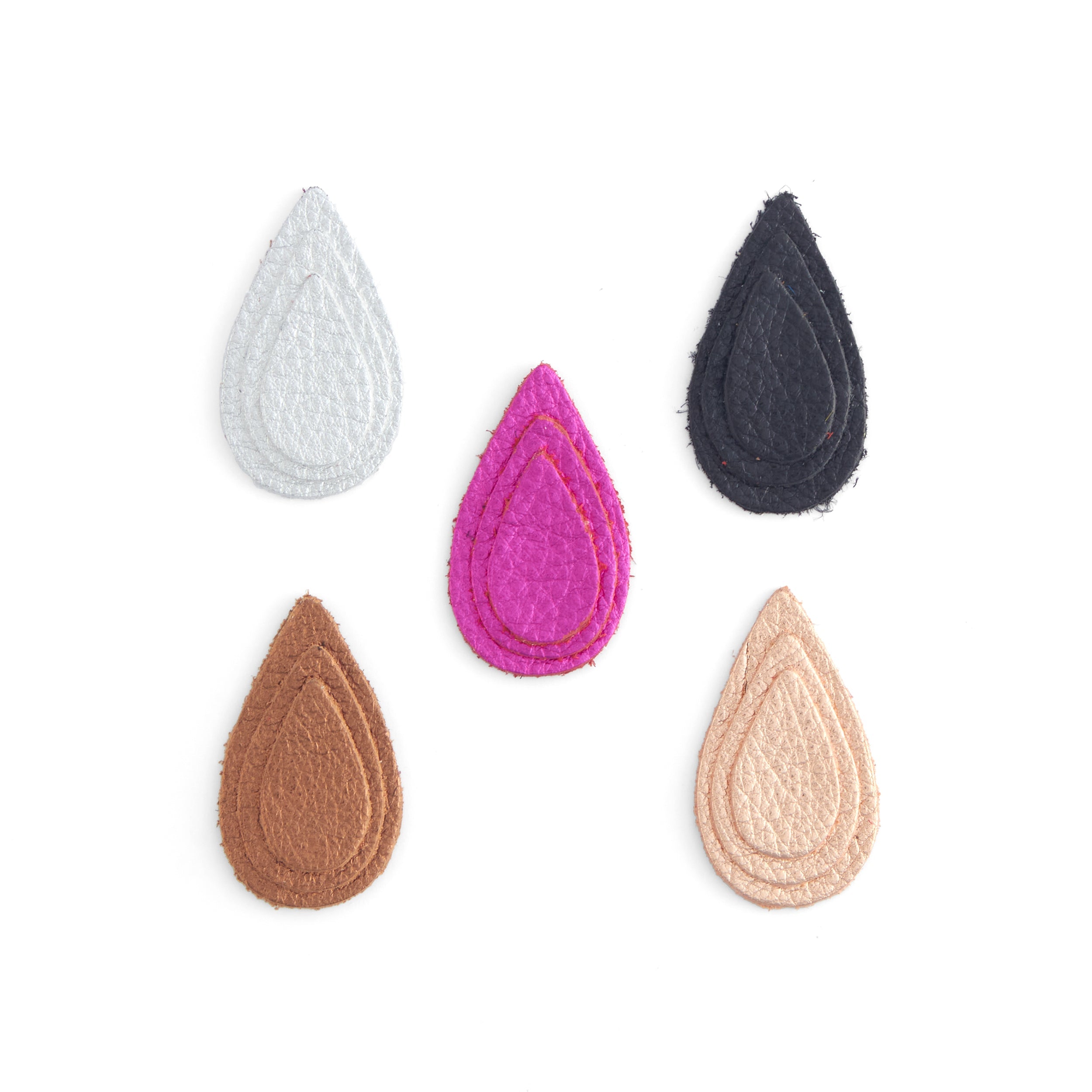 Tandy Leather Mini Formes goutte eau cuir Mirage Lina x60