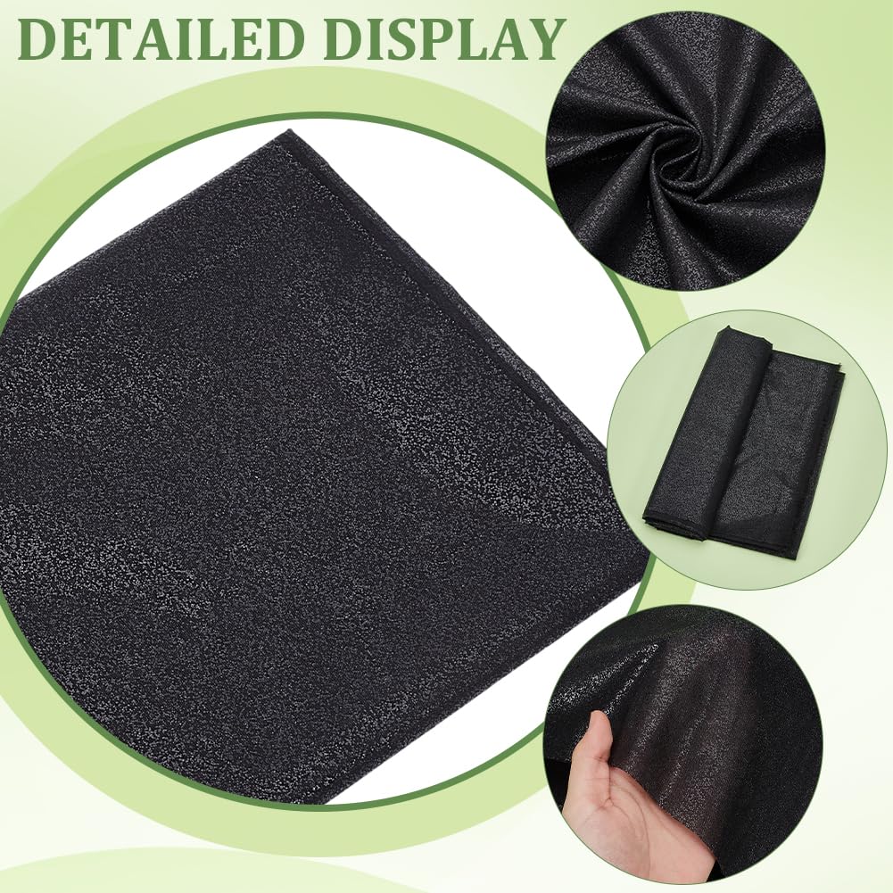 BENECREAT entoilage thermocollant noir 1,15x1,1m coton