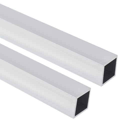 BENECREAT Tube Carré Alu 6061 30x3,8cm 2 pcs