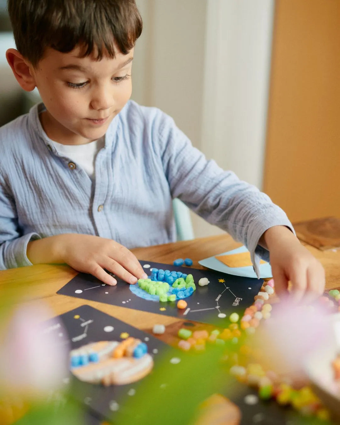 PLAYMAÏS Mosaic Solar System mosaïque 5000 pièces planètes