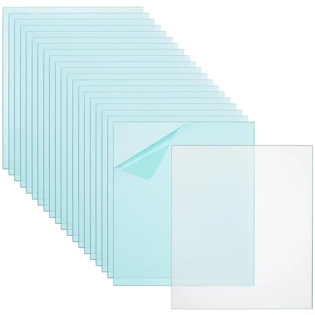 BENECREAT lentilles soudure transparentes 133 mm lot de 30