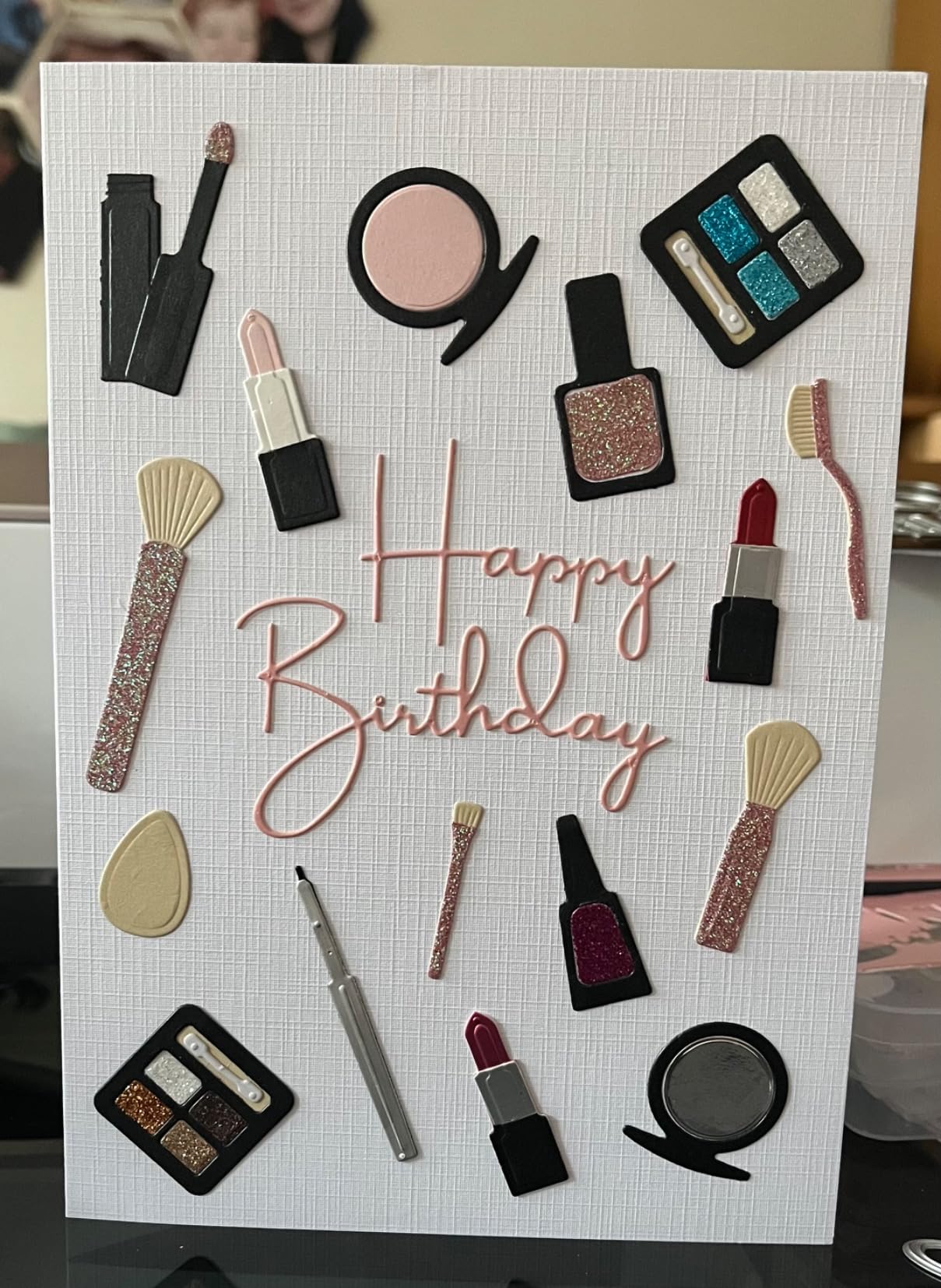BENECREAT Dies cosmétiques acier 10 x 12,9 cm maquillage