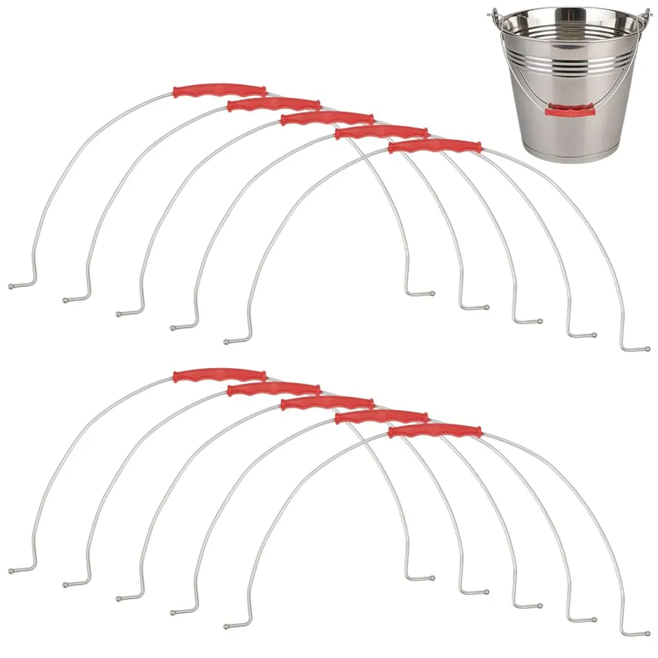 BENECREAT Poignée Seau Inox 155mm Lot 10 Plastique