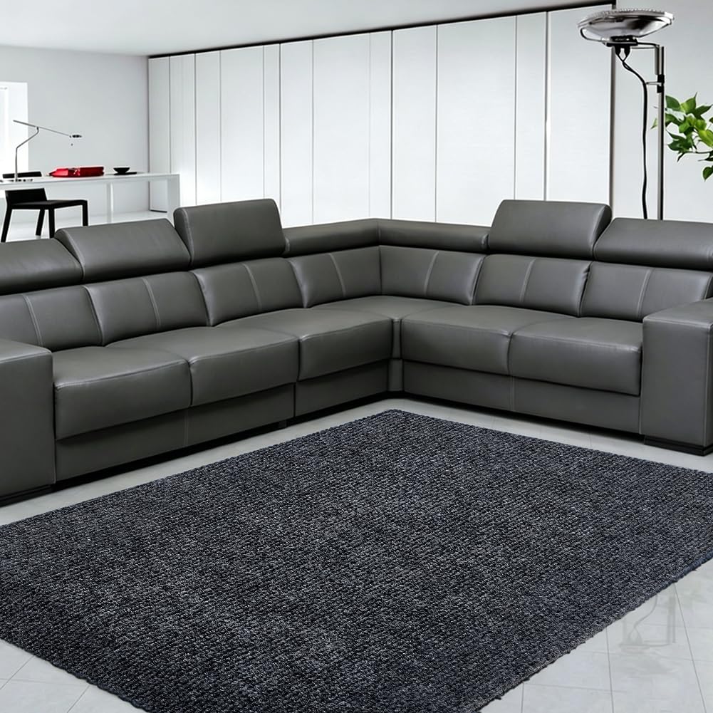 BENECREAT Ruban adhésif tapis antidarapant noir 300x40 cm